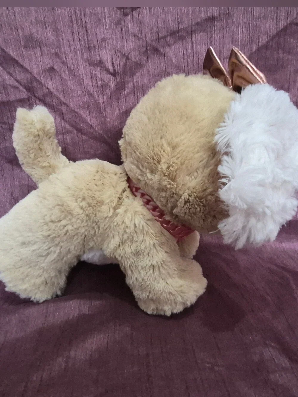 Present Pets Princess Fancy Puppy Interactive Plush - Works Good!